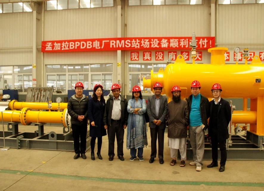 EPC project: RMS fuel gas skid for BPDB Power Plant, Bangladesh
