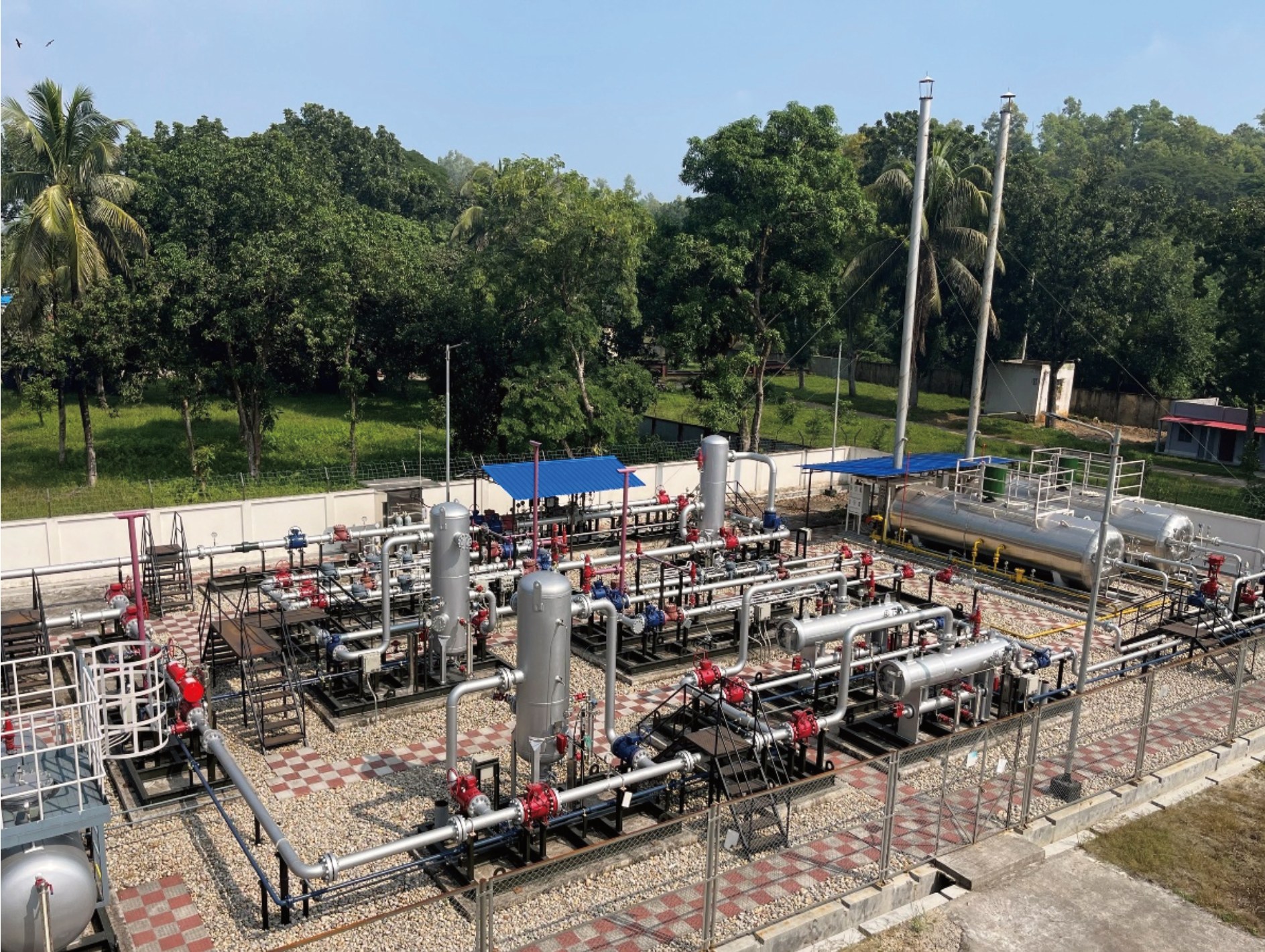 Gas Supply System for Gas Turbine Power Plants