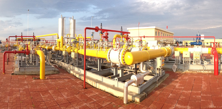 Skid-mounted Pressure Reduction Metering